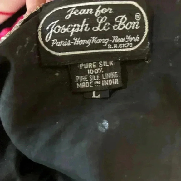 Vintage 70’s disco Studio 54 Jean for Joseph Le Bon Silk Sequins statement Top-L - Picture 14 of 14